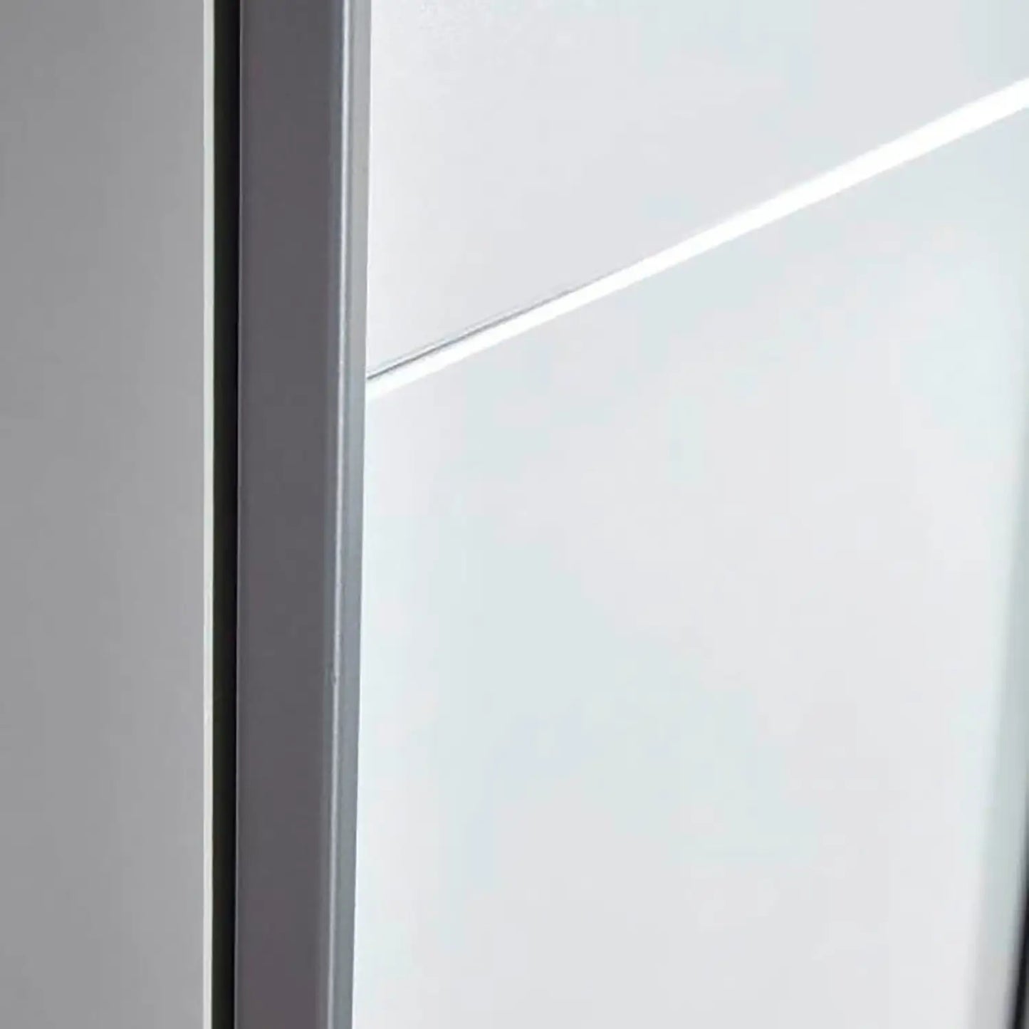 Kronach Small White Sliding Door Wardrobe - Pendle Village Furniture