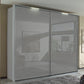 LED Passepartout Frame for Mali Sliding Door Wardrobe - Styled in a Bedroom 
