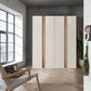 Wiemann Laguna 200cm Champagne 4 Door Wardrobe - Styled in a Bedroom