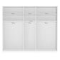 Laguna 250cm Graphite 5 Door Wardrobe - Pendle Village Furniture