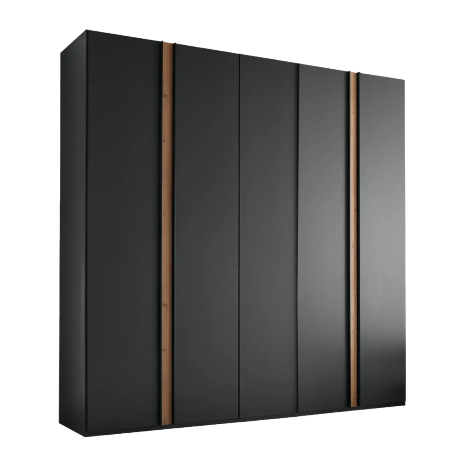 Laguna 250cm Graphite 5 Door Wardrobe - Home of Wardrobes