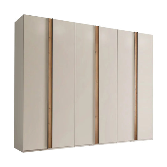 Laguna 300cm Ghampagne 6 Door Wardrobe
