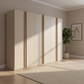 Laguna 300cm Champagne 6 Door Wardrobe