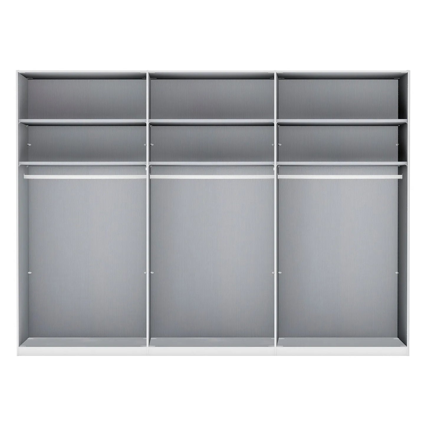 Laguna 300cm Graphite 6 Door Wardrobe 