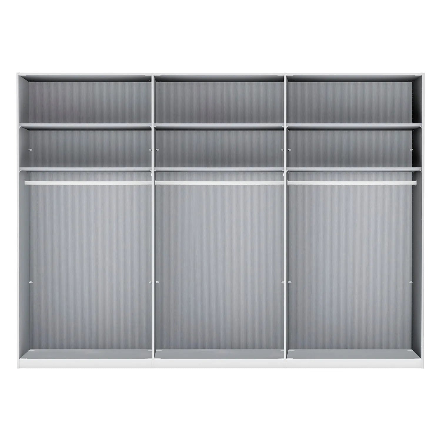 Laguna 300cm Graphite 6 Door Wardrobe 