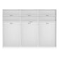 Laguna 300cm Graphite 6 Door Wardrobe