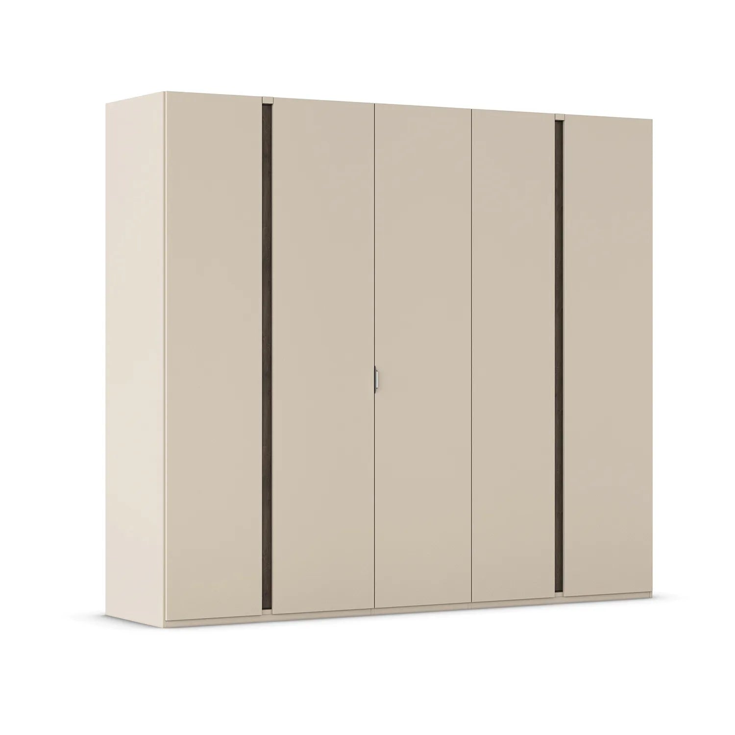 5 Door Hinged Wardrobe in Champagne Colour