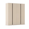 Larisa Champagne & Atlantic Oak Hinged 4 Door Wardrobe - Home Of Wardrobes