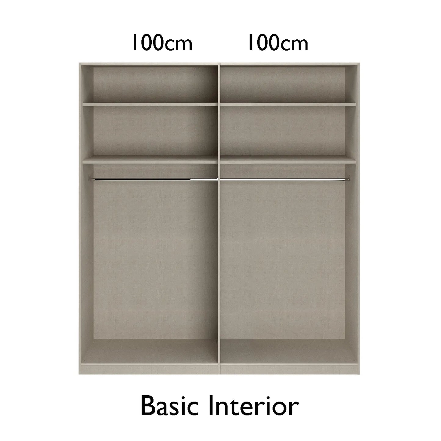 Rauch Orange Plus 201 cm Wardrobe Basic Interior