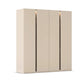 Larisa Champagne  Hinged 4 Door Wardrobe