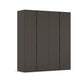 Larisa Graphite & Atlantic Oak 4 Door Wardrobe