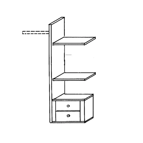 Wiemann Laundry Shelf Insert Drawer - Standard 