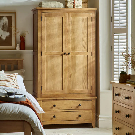 Marlborough Combination Wardrobe - Styled in a Bedroom
