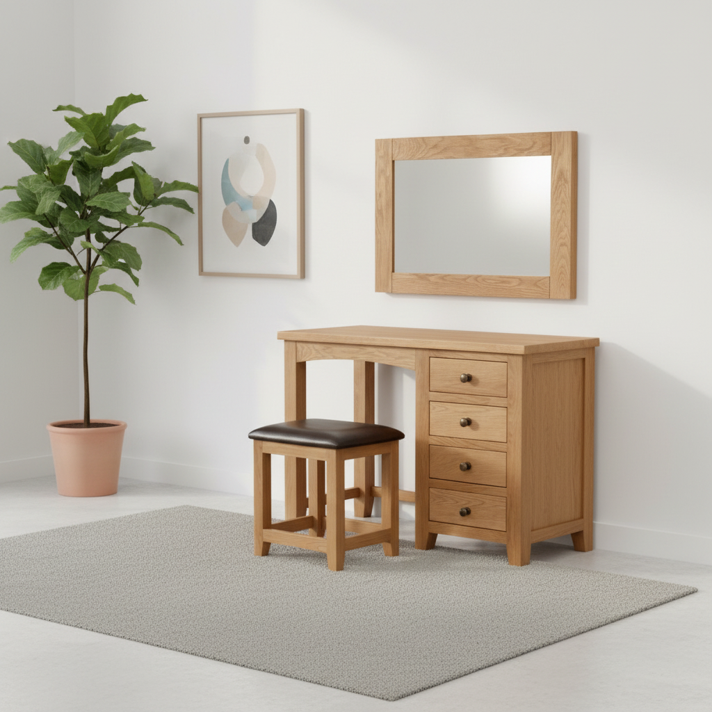 Marlborough Dressing Table, Wall Mirror and Stool