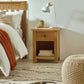 Marlborough Pair of 1 Drawer Bedside - Styled in a Bedroom