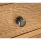 Marlborough Single Pedestal Dressing Table - Closeup view
