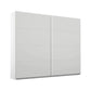 Rauch Maverick 2 Door Silk Grey Sliding Wardrobe - W226cm
