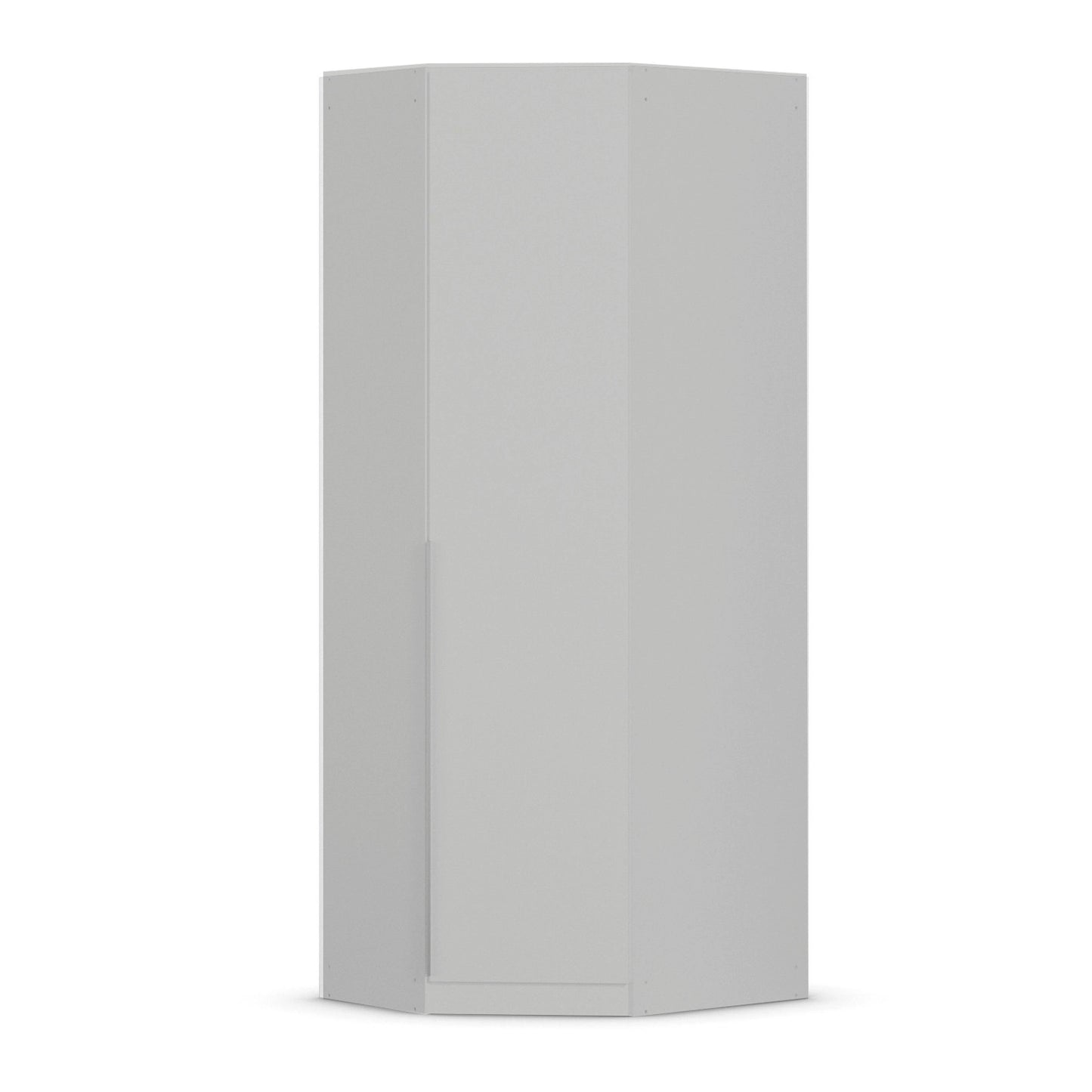 Rauch Maverick 1 Door White Corner Wardrobe