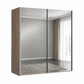 Wiemann Oxford 2 Door Full Mirror Sliding Wardrobe in Oak