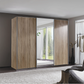 Wiemann Oxford 3 Door Mirror Sliding Wardrobe in Oak