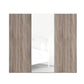Wiemann Oxford 3 Door Mirror Sliding Wardrobe in Oak