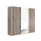 Wiemann Oxford 3 Door Mirror Sliding Wardrobe in Oak