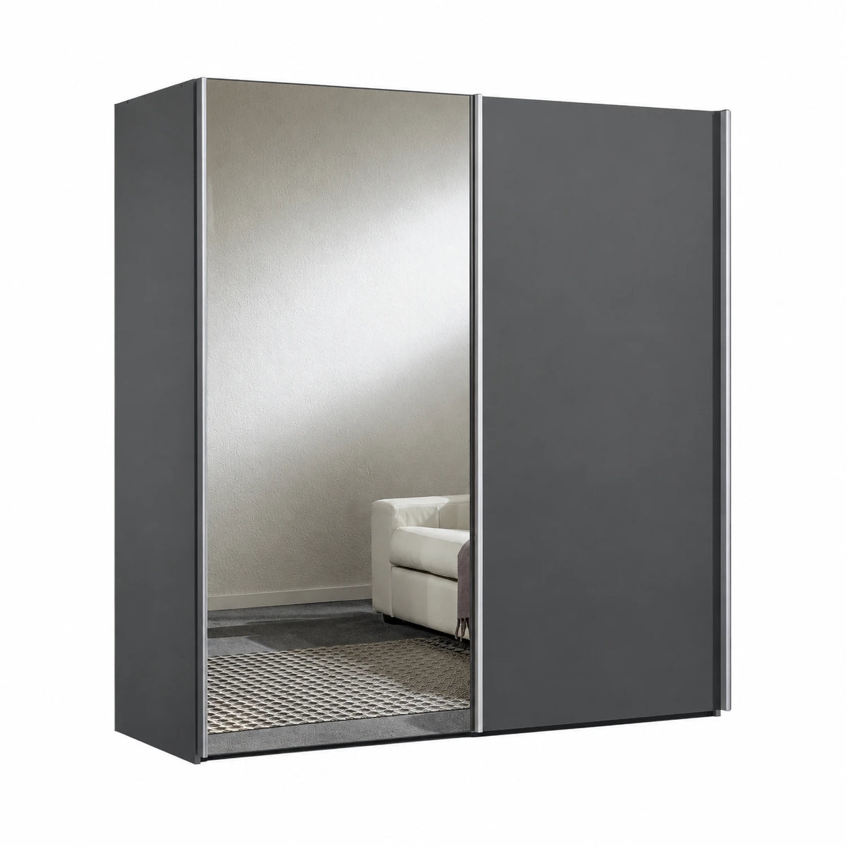Wiemann Miami 2 Door 1 Decor, 1 Mirror Sliding Wardrobe