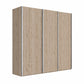 Wiemann Oxford 3 Door Decor Sliding Wardrobe in Oak