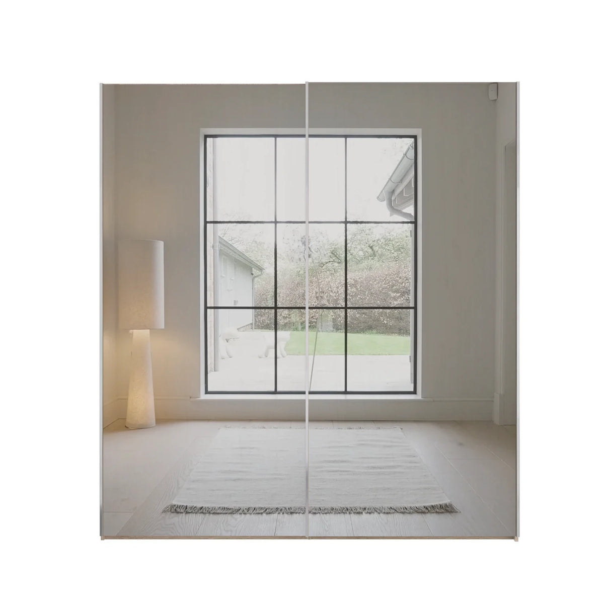 Wiemann Miami 2 Door Full Mirror Sliding Wardrobe