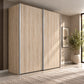 Wiemann Oxford 2 Door Decor Sliding Wardrobe in Oak