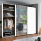 Monaco 3000 Decor White Large Sliding Door Wardrobe 