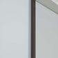Monaco 3000 Sliding 3 Door White Glass Wardrobe 