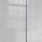 Monaco 3000 Sliding 3 Door White Glass Wardrobe