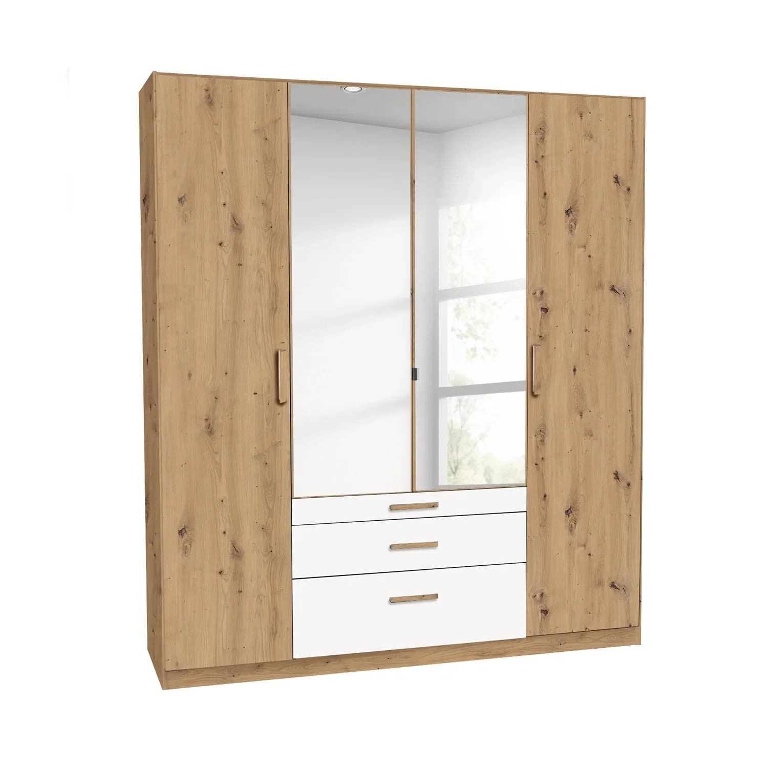 4 Door Wardrobes with Drawers