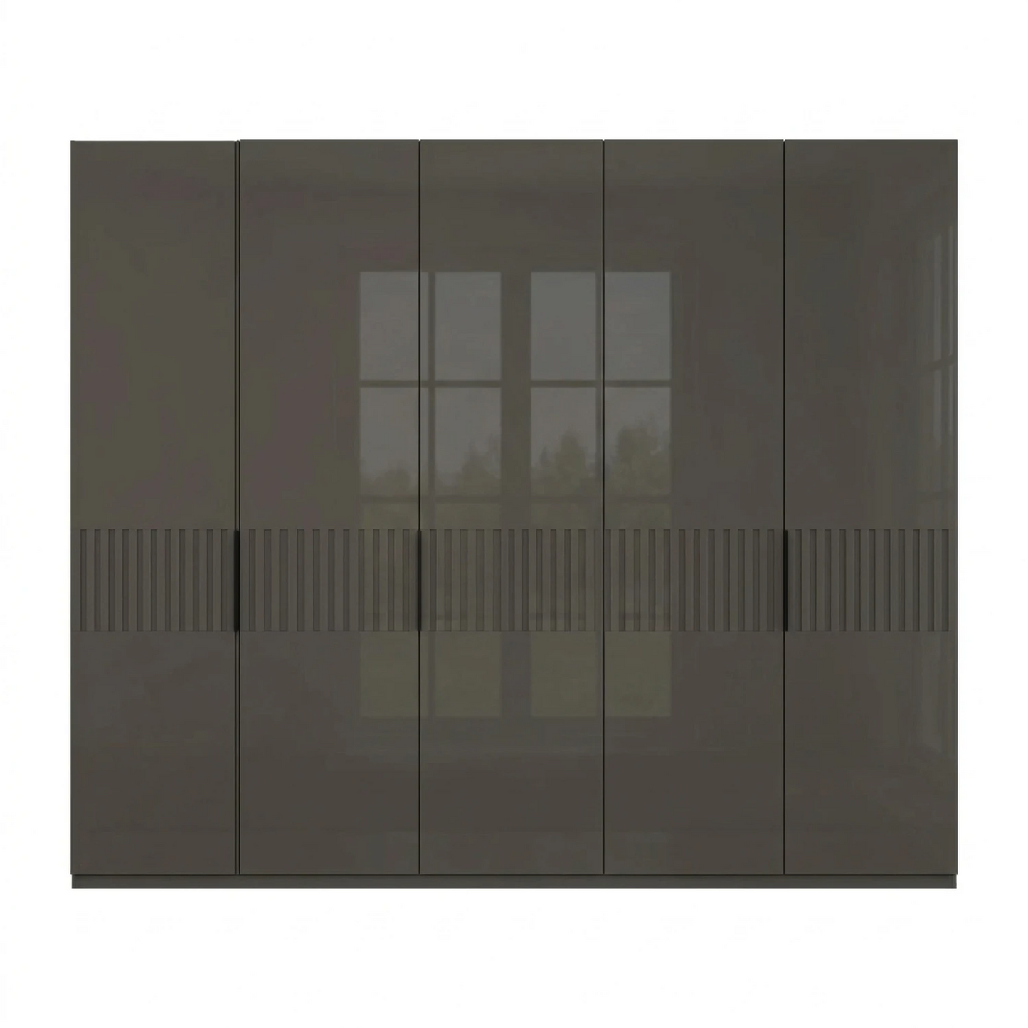 Wiemann Newlin 5 Door Hinged Wardrobe - 250cm