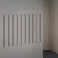 Decking style Wiemann Newlin Pebble Grey Glass Hinged door Wardrobe  - Closeup