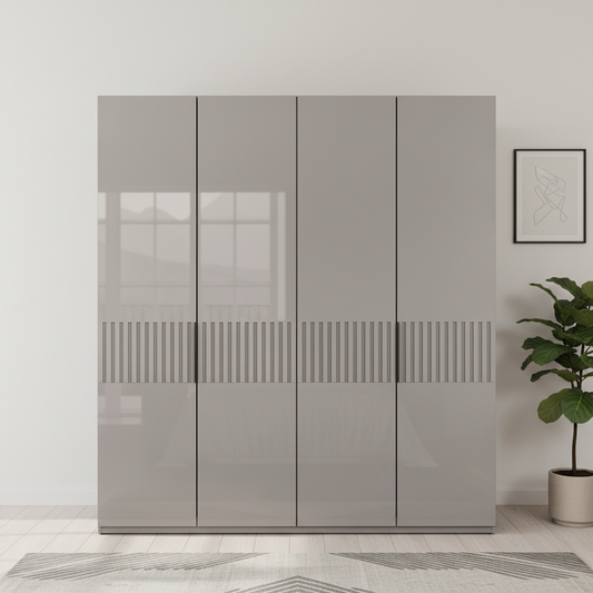 Wiemann Newlin 4 Door Hinged Wardrobe - 200cm