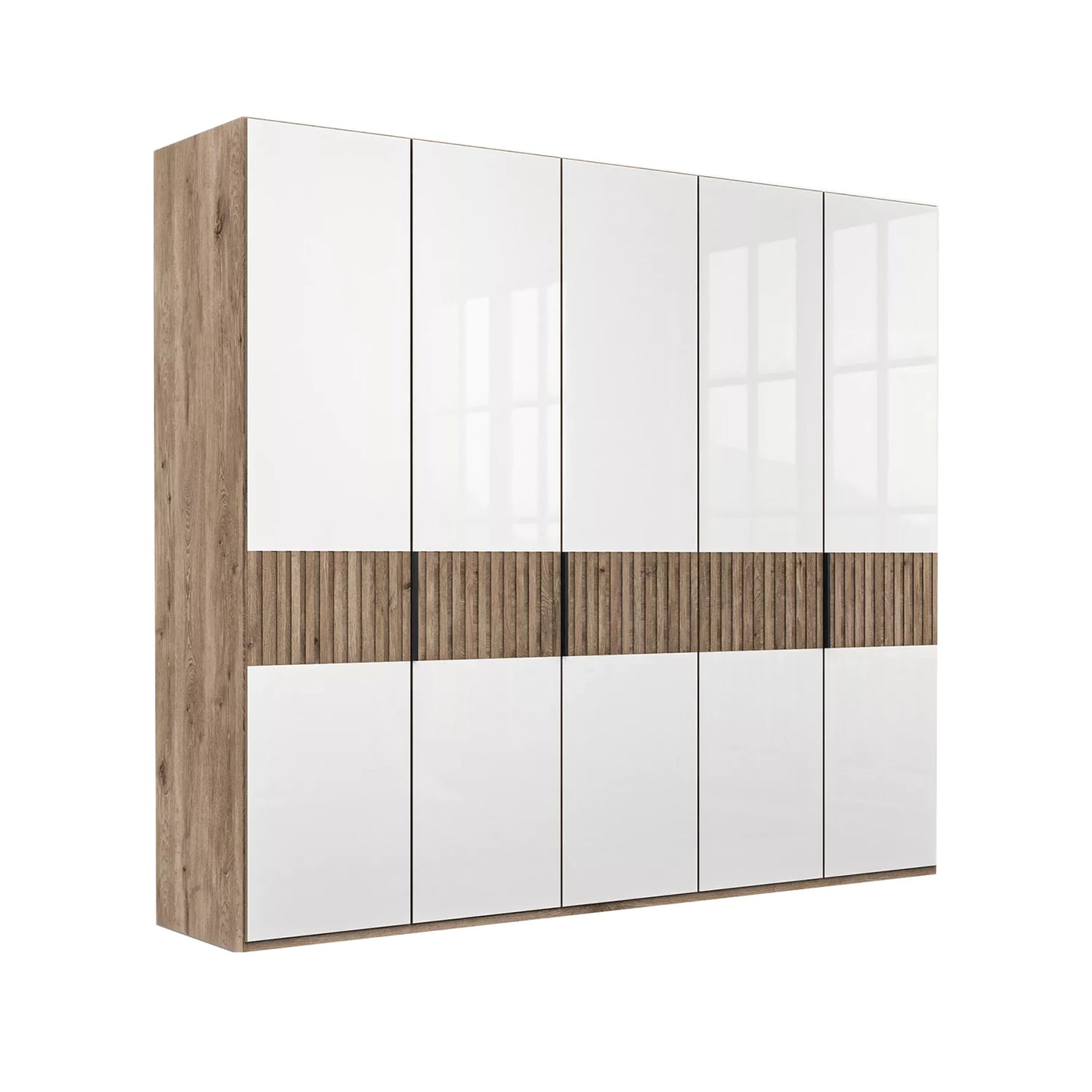 Wiemann Newlin 5 Door Hinged Wardrobe - 250cm