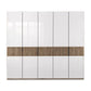 Wiemann Newlin 5 Door Hinged Wardrobe - 250cm