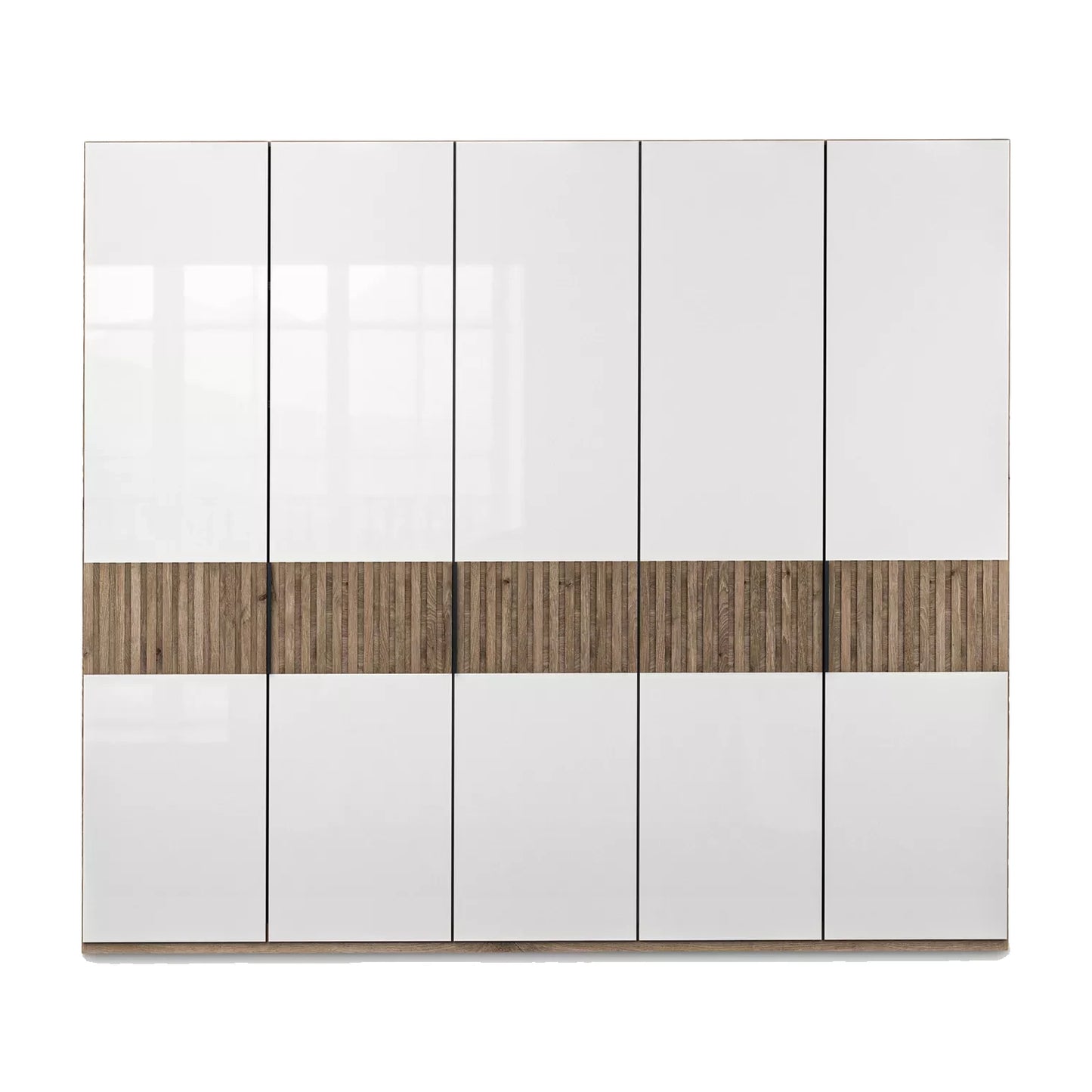 Wiemann Newlin 5 Door Hinged Wardrobe - 250cm