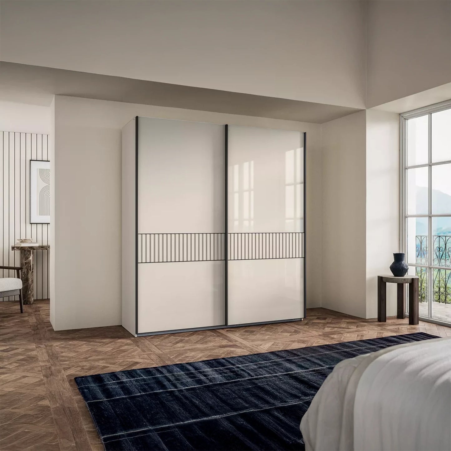 Wiemann Newlin 2 Doors Sliding Wardrobe