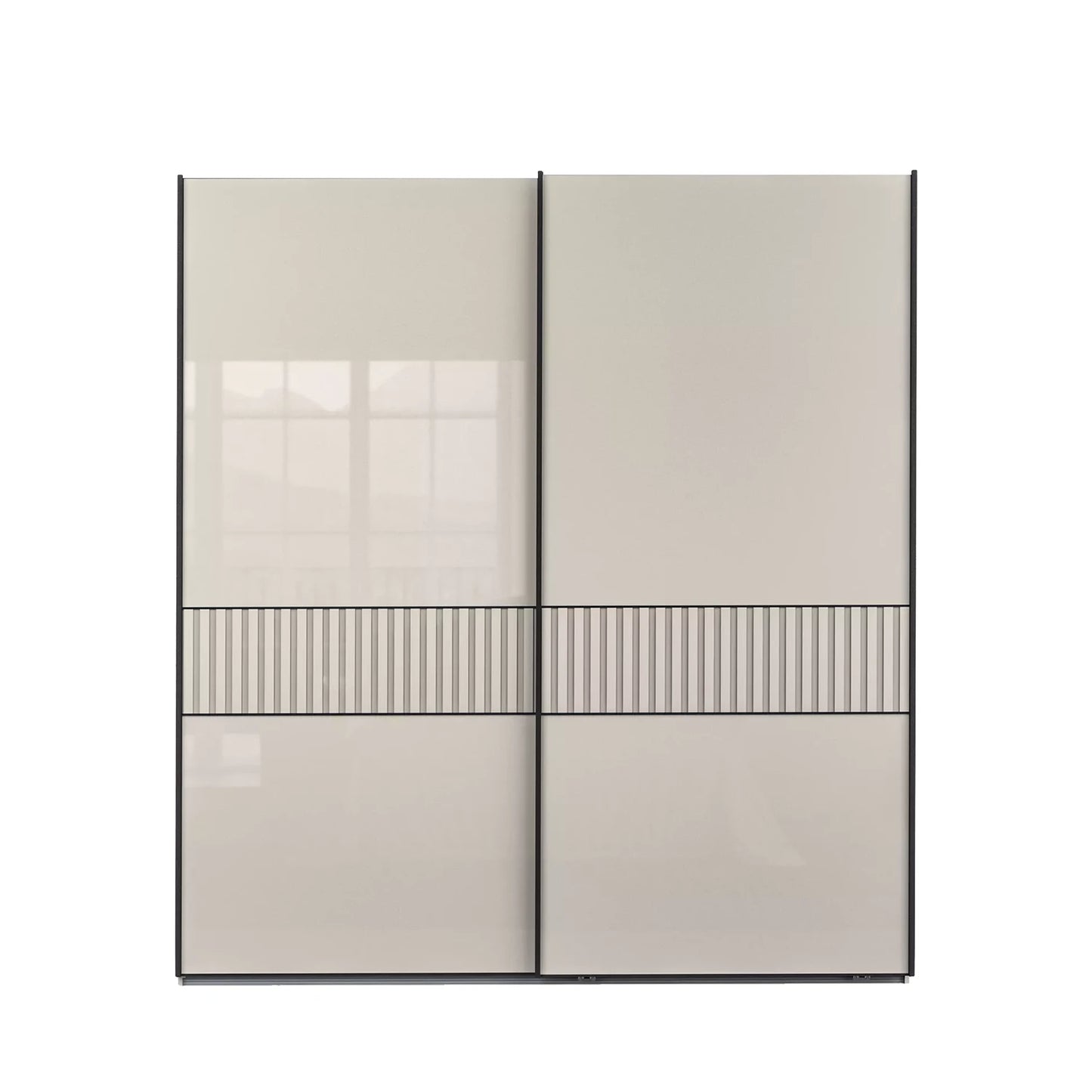 Wiemann Newlin 2 Doors Sliding Wardrobe