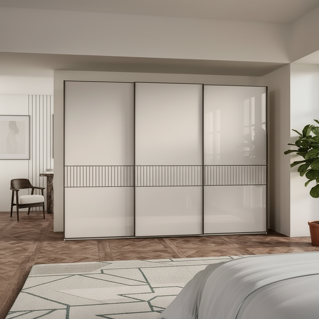 Wiemann Newlin 3 Doors Sliding Wardrobe - 225cm