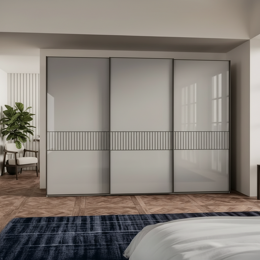 Wiemann Newlin 3 Doors Sliding Wardrobe - 300cm
