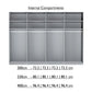 Wiemann Newlin 4 Doors Sliding Wardrobe