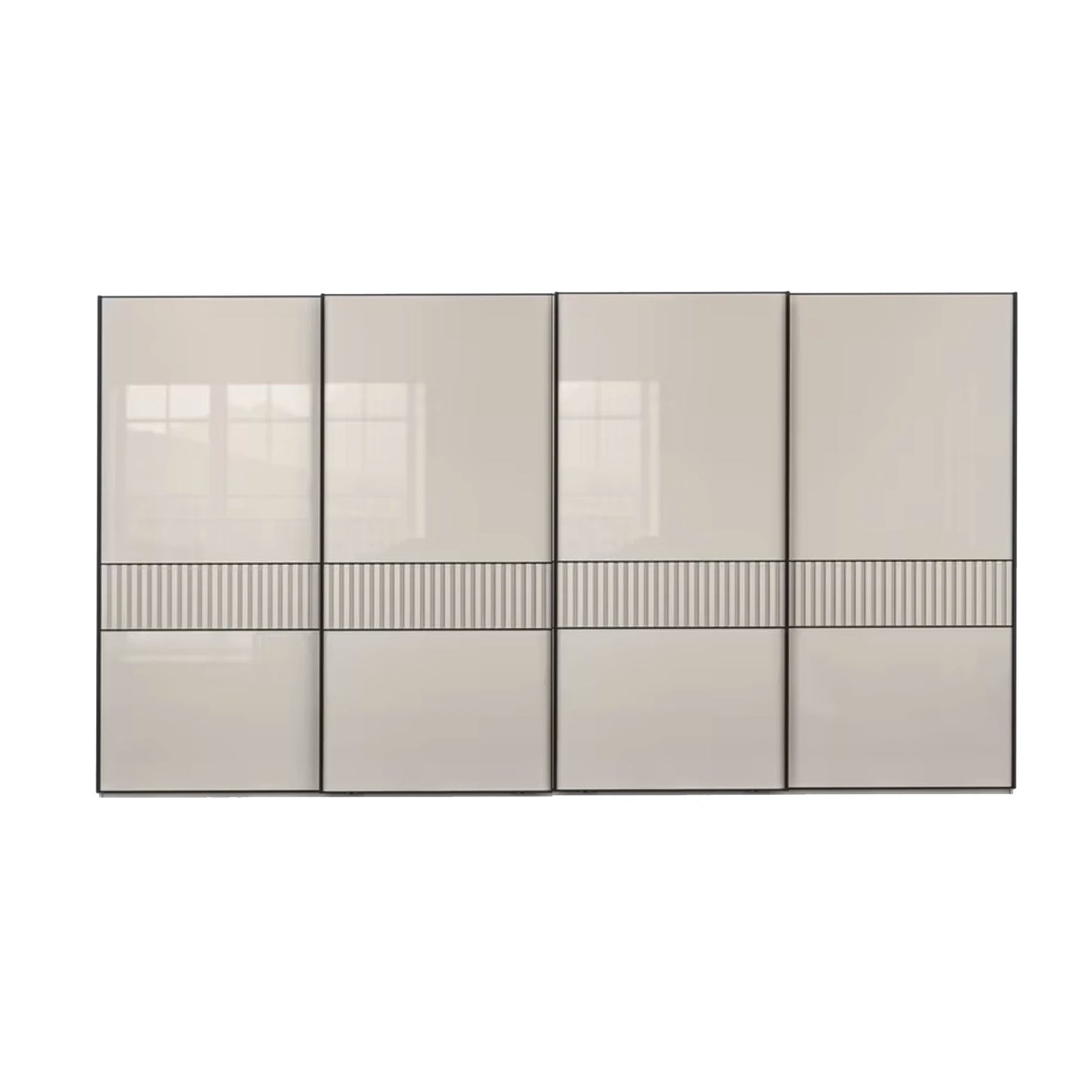 Wiemann Newlin 4 Doors Sliding Wardrobe