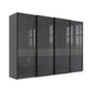 Wiemann Newlin 4 Doors Sliding Wardrobe