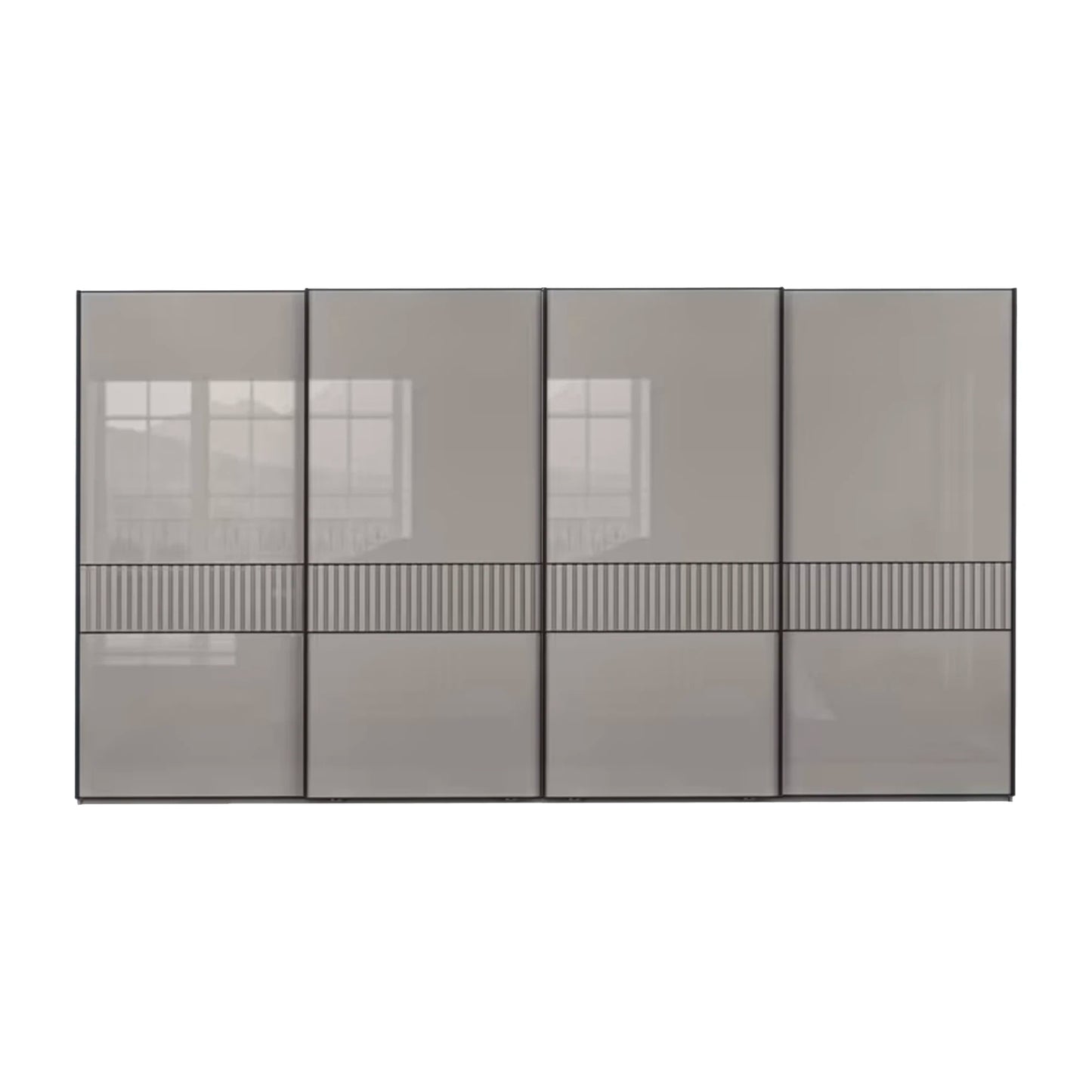 Wiemann Newlin 4 Doors Sliding Wardrobe