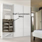 Shelf Commitment For Rauch Wardrobes - Orange - Styled in a Bedroom