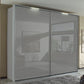 Passepartout Light Frame for Elon Sliding Door Wardrobes - Styled in a Bedroom